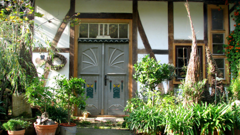 Eingangstür auf Gut Waldhof Eingangstür auf Gut Waldhof