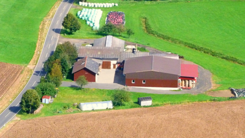 Luftbild Hof Wiegand