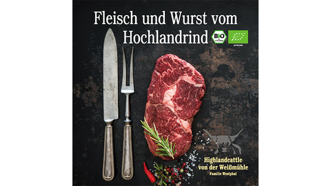 Logo Highlandcattle von der Weißmühle